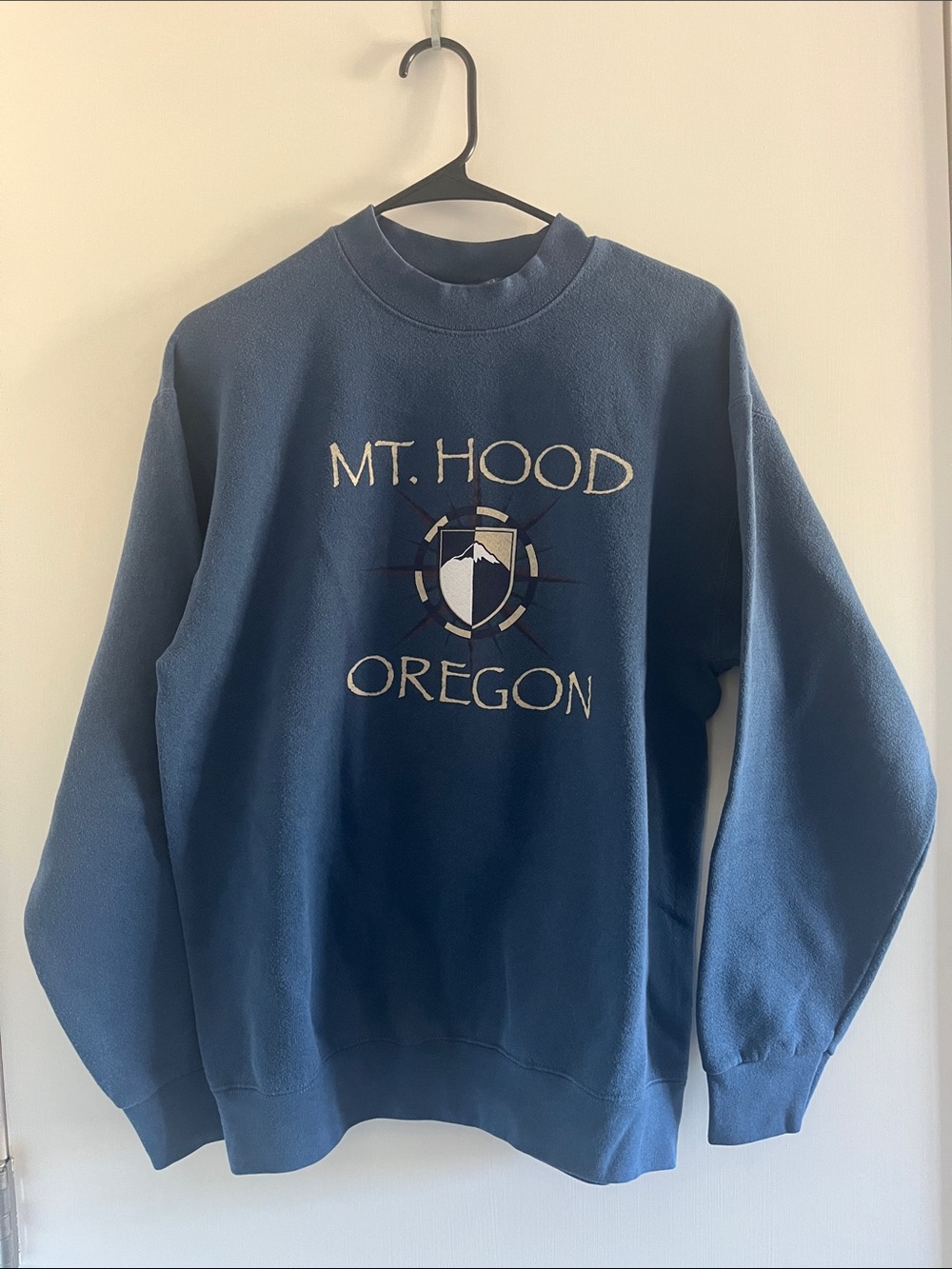Lee Blue Mt. Hood Oregon Crewneck Sweatshirt